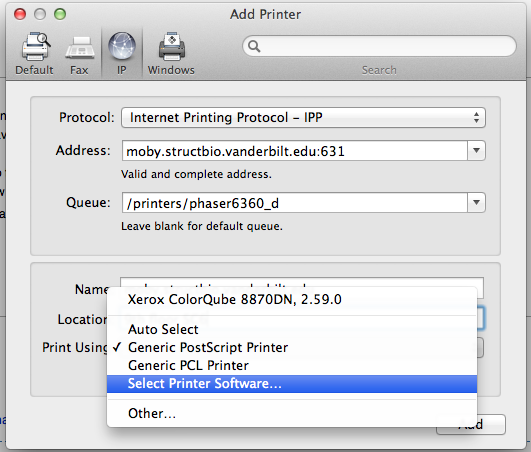 Adobe postscript drivers for mac